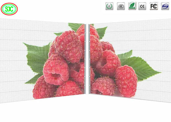 Wafer Chip Przejrzysty Ekran LED, Wewnętrzny Przejrzysty Ekran LED