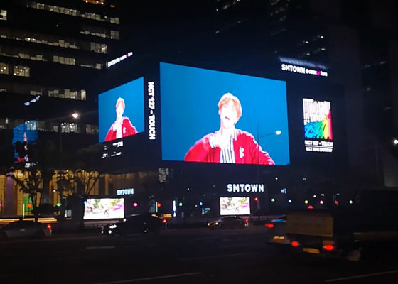 Dobra cena Reklamowy kolorowy zewnętrzny wyświetlacz LED P10, 1R1G1B SMD 3 w 1 w Internecie