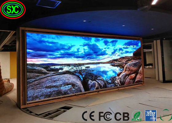 Wysokiej jakości P4 Wnętrze pełnobarwny wyświetlacz LED Video Wall Do sali zebrań Studio Kościoła