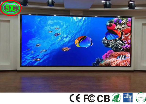 Elastyczna programowalna sala konferencyjna P4 P5 64*32 Wnętrze SMD LED Display