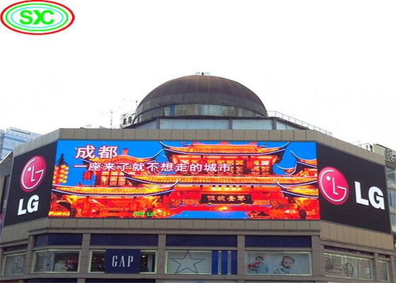 P2.5 LED Aluminium Duże cyfrowe billboardy reklamowe Standardowy szafka wodoodporna