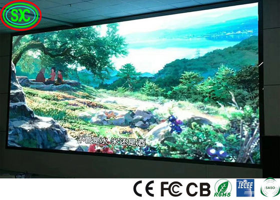 Wysokiej rozdzielczości pełnokolorowy ekran reklamowy LED 256 X128mm SMD2727