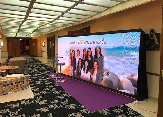 LED Video TV Wall P3.91 Wewnętrzny pełnokolorowy, przejrzysty wyświetlacz sygnalizacji cyfrowej P2.5 Panel LED 4K