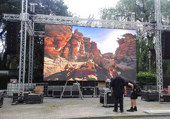 Duży zawieszony panel LED P5 zewnętrzna scena LED Video Wall wynajem ekran w pełnym kolorze