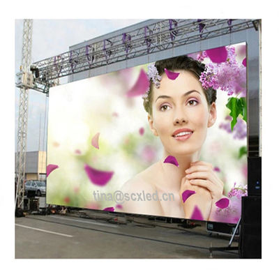 Duży zawieszony panel LED P5 zewnętrzna scena LED Video Wall wynajem ekran w pełnym kolorze