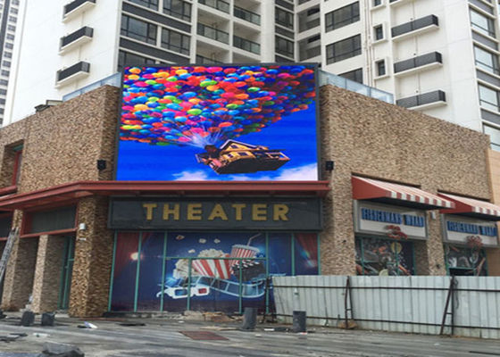 P6 Reklamy zewnętrzne w pełnym kolorze Reklamy LED Video Wall Digital Billboards