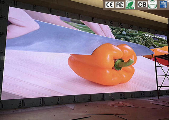 P3 Epistal Full Color High Definition Wnętrze Reklama LED Video Wall Screen