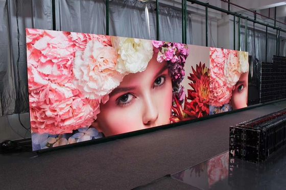 Wysoka jasność Ekran w pełnym kolorze w pomieszczeniach P5 320*160mm LED Video Wall Rental