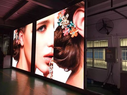 Wysoka jasność Ekran w pełnym kolorze w pomieszczeniach P5 320*160mm LED Video Wall Rental