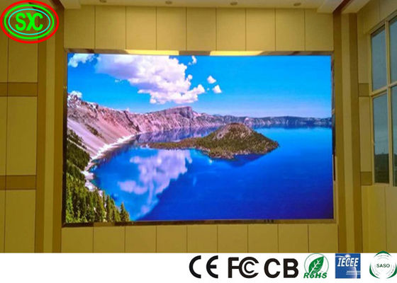 Indoor Die-Cast Aluminum/Exterior Rental Screen LED Display 1R1G1B P4 Module Size 256*128mm