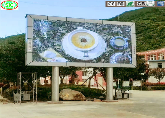 SMD 3535 P10 Zewnętrzny pełnokolorowy wodoodporny wyświetlacz LED Billboard Super Clear Vision