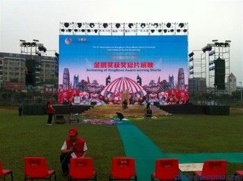 Wodoszczelny na zewnątrz pełnobarwny SMD2727 40000 kropek/m2 P5 Stage LED Video Wall