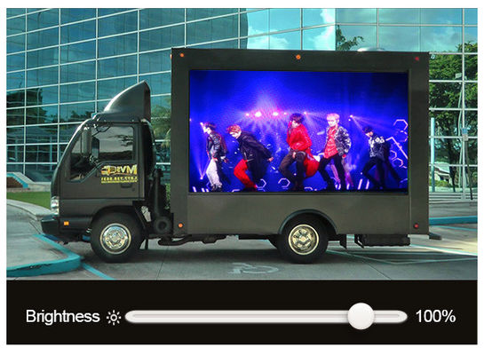 P5mm SMD 2121 Mobilna ciężarówka LED Display LED Screen 40000 punktów/m2