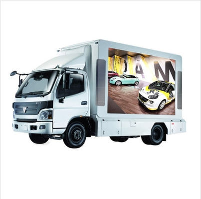 Duży rozmiar P6 Truck Led Reklama komercyjna do kina zewnętrznego samochodu / furgonetki