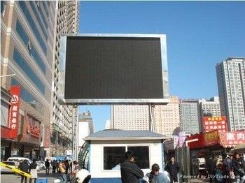 P8 Zewnętrzny pełnokolorowy wodoodporny 15625 kropek/m2 320*160 wysokiej jasności LED Billboard