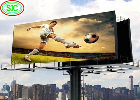 P8 Zewnętrzny pełnokolorowy wodoodporny 15625 kropek/m2 320*160 wysokiej jasności LED Billboard