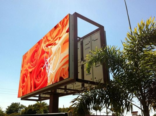 P8 Zewnętrzny pełnokolorowy wodoodporny 15625 kropek/m2 320*160 wysokiej jasności LED Billboard