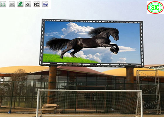Dobra cena Zewnętrzne 8mm Piksele Pitch 6500 Nits Reklama LED Bild dla reklamy w Internecie