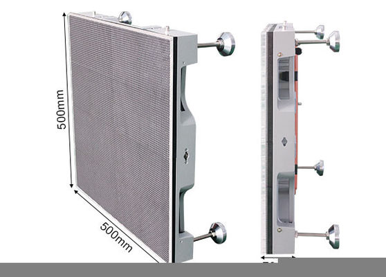 Wydarzenie imprezowe Wnętrze zewnętrzne Led Podłoga taneczna Ekran 500 * 1000mm Szafki pełnobarwne