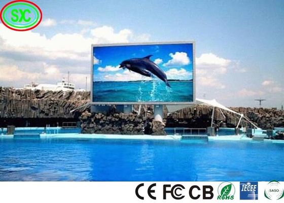Stały 7000 Nits P10 Led Video Wall Panel 320*320mm zewnętrzny pełnokolorowy wyświetlacz LED LED wyświetlacz pełnokolorowy zewnętrzny