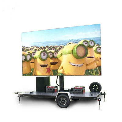 P6 pełnokolorowy furgonetka na zewnątrz Mobilna ciężarówka Reklama LED Display LED Video Panel przyczepy
