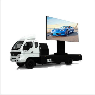 Zewnętrzny HD w pełnym kolorze Video Truck Mounted Led Screens Multimedia Reklama P10