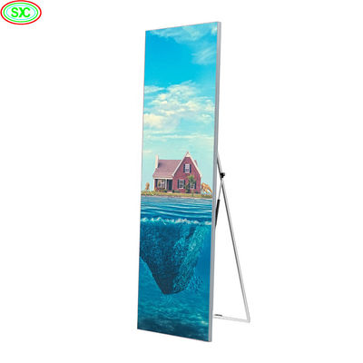 Wnętrze pełnobarwne lustro SMD 1000cd/m2 P2.5 LED Plakat wideo ekran 640x640mm