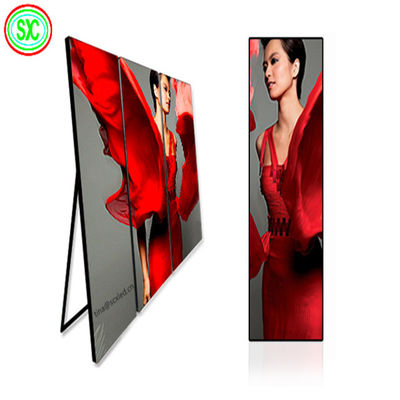 P2.5 Wnętrze pełnobarwne LED Plakat reklamowy ekran 640x640mm