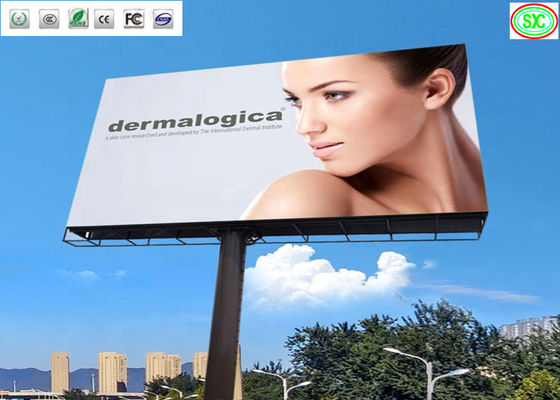 pełnokolorowy, wodoodporny Epistar P8 LED billboard z częstotliwością odświeżania 3840 Hz