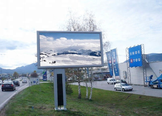 pełnokolorowy, wodoodporny Epistar P8 LED billboard z częstotliwością odświeżania 3840 Hz