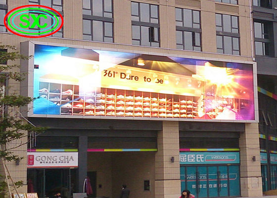 Kolorowy wyświetlacz LED SMD RGB P10 o wysokiej jasności do reklam zewnętrznych