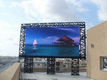 Zgięty P6 Video Programmable Indoor Full Color Clear LED Video Display Screen