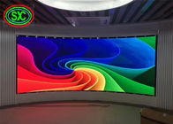 Szybka instalacja Wewnętrzny kolorowy ekran LED P4 / wyświetlacz ścienny LED wideo