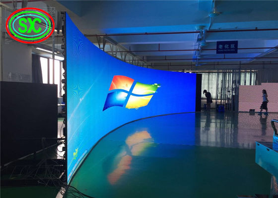 Wysoka jasność pełnokolorowy ekran LED RGB P6 wynajem 960Mm x 960Mm