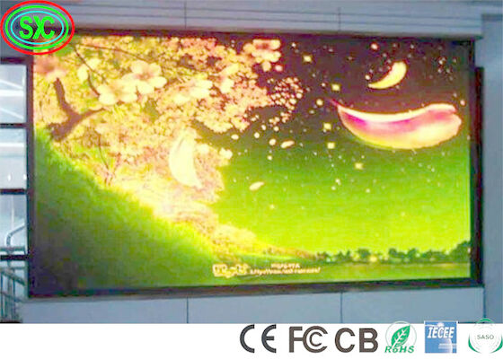 FCC IECEE 6000cd 40000dots/sqm 1R1G1B Scene Led Screens pełnobarwny wyświetlacz LED