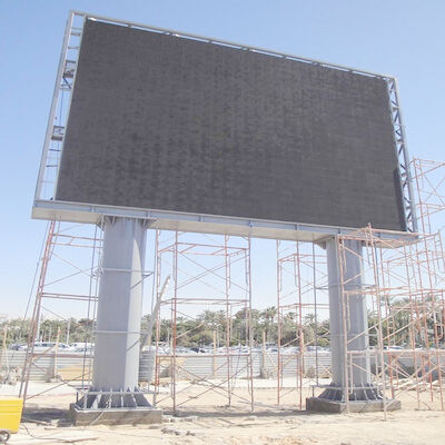 Przednia obsługa W pełni kolorowy LED Digital Signage Signage 10mm Pixel Pitch Iron Cabinet