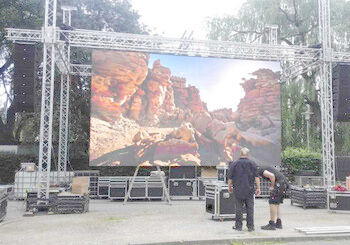 HD Wysoka jasność w pełnym kolorze Zewnętrzny w pełnym kolorze P8 Wynajem wydarzeń LED Video Wall Screen