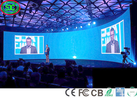 Full Color LED Rental Screen for Outdoor All Talent Stage 2500 Nits Jasność 3 Wysoka gęstość pikseli 40000 punktów/m2
