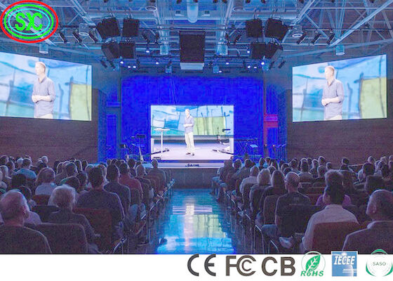 IP34 Scene Concert Backstage P3.9 Led Video Panel Wall Wide Viewing Angle Scene led screen