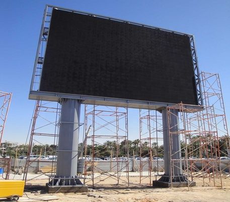 Dobra cena Wielkie zewnętrzne, wodoszczelne, w pełnym kolorze, reklamy P10, billboardy LED z kolumnami w Internecie