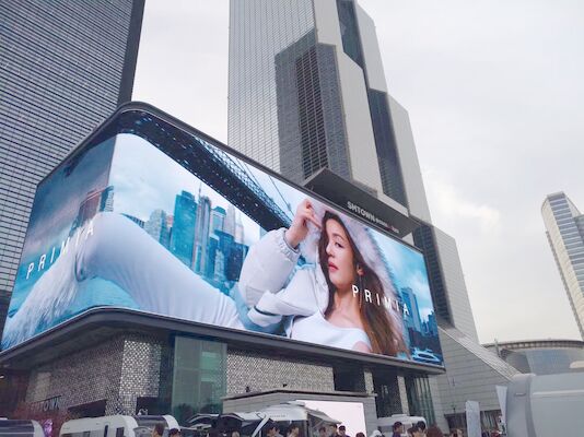 P6 Wysokiej rozdzielczości IP65 Ekrany LED reklamowe na zewnątrz