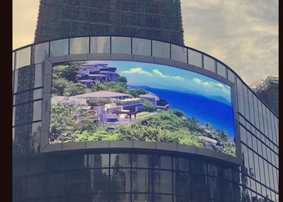 P10 Zewnętrzny Wyświetlacz LED, Rozstaw Pikseli 10mm, Wodoodporność IP65