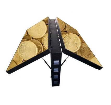 Dobra cena 6mm Pixel Pitch Outdoor Full Color LED Display Bezprzewodowe sterowanie z przodu/z tyłu IP65/IP54 Żeliwna szafa 32,5kg Waga w Internecie