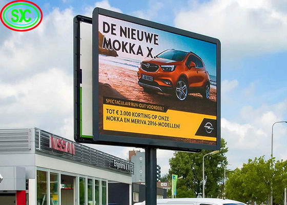 Dobra cena P6 P8 P10 Reklama zewnętrzna wodoodporna 960x960mm szafa Płytka LED stała LED panel LED reklamy komercyjnej wyświetlacz w Internecie
