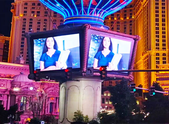 P10 Ekran reklamowy zewnętrzny LED 10 mm Pixel Pitch IP65 wodoodporny