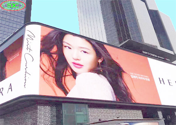 P10 Obwód stadionu LED Billboard Outdoor Full Color LED Display Ekrany wodoodporne
