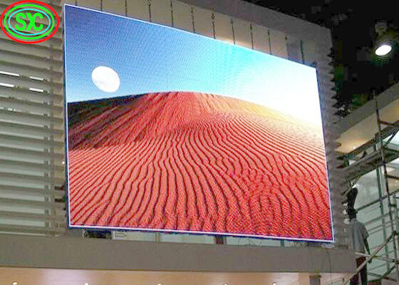 SMD2121 P4 Ekran modułu LED wideo HD w pomieszczeniach, aluminiowy obudowy LED wyświetlacz