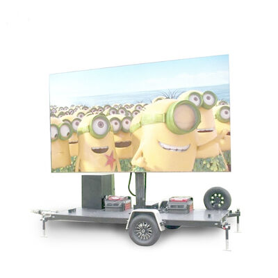 P10 Reklamowy pojazd turystyczny mobilny zewnętrzny wodoodporny LED Video Wall Kino samochodowe