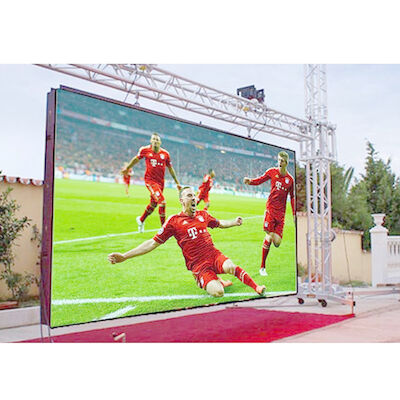 Zewnętrzne wodoodporne ekrany wyświetleniowe P6 LED Video Wall dla miejsc występów