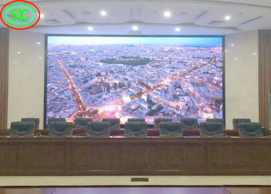 Ekran wideo panel LED w pełnym kolorze 3840hz dla konferencji